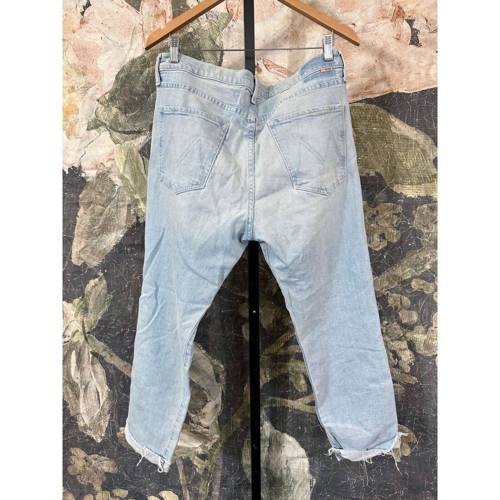Mother The Scrapper Cliff Ankle Fray In Lonely Hearts Club Size 32 - Picture 7 of 9